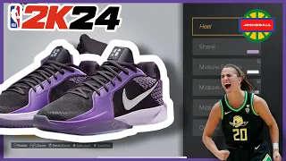 NBA 2K24 Shoe Creator- Nike Sabrina 2 “Court Vision” Creation & Tutorial