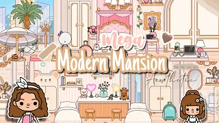 🐚MEGA Mansion Aesthetic🪵New 5 Star Hotel✨Toca Boca House Ideas [House Design] TocaLifeWorld Makeover