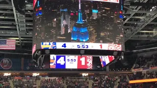 Brock Nelson 2nd Goal March 24 2022 Red Wings at Islanders UBS Arena