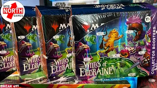 Confetti Foils Propping Up Wilds of Eldraine Collector Box Prices: 4 Box Opening