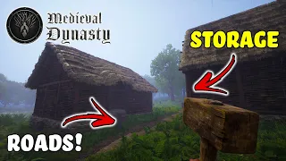 How to Build a Road and New Storage! | Medieval Dynasty | Part 6