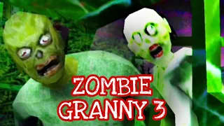 ZOMBIE GRANNY MOD - CHAPTER 3 | JUMPSCARE AND BAD ENDING