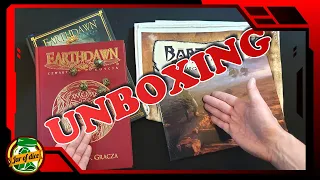 Earthdawn Podręcznik Gracza  - Unboxing