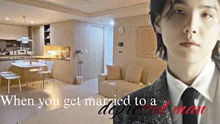 When you get married to a depressed boy(requested)#bts#yoongi#ff#yoongiff#fyp