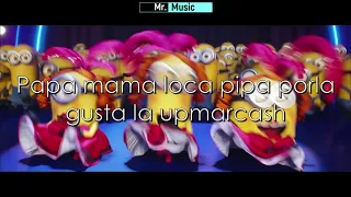 Papa mama loca pipa - The Minions - Lyrics - Banda sonora de Despicable Me 3 (Videoclip)