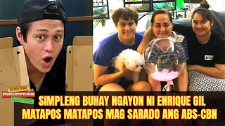 SIMPLENG BUHAY Ngayon ni Enrique Gil Matapos Mag Sarado ang ABS-CBN at Wala si Liza Soberano!