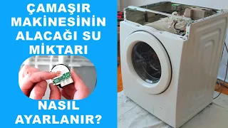 Çamaşır Makinesinin Aldığı Su Miktarını Nasıl Ayarlanır?