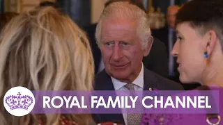 King Charles Hosts Enterprise Reception at Buckingham Palace