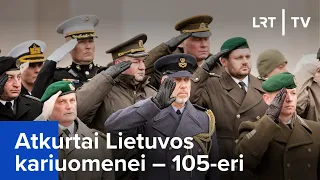 Karinės technikos paradas Lietuvos kariuomenės 105-osioms metinėms | 2023-11-25