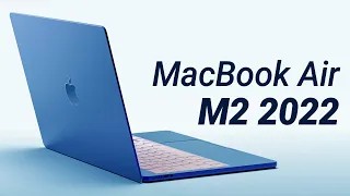 MacBook Air M2 2022 – НОВЫЙ ДИЗАЙН, ЦЕНА, ФУНКЦИИ, ХАРАКТЕРИСТИКИ и ДАТА ВЫХОДА