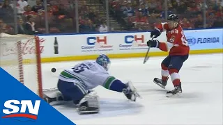 Dadonov And Barkov Finish Off Give-And-Go For Panthers Goal