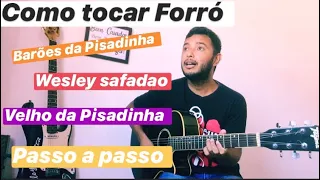 COMO TOCAR FORRÓ NO VIOLÃO PASSO A PASSO | VARIOS ESTILOS SWING