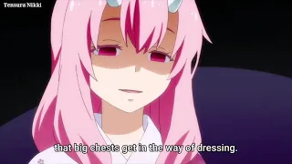 Shuna gets jealous because of Shion's Oppai | Tensura Nikki - Tensei Shitara slime Datta Ken Ep 05