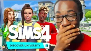 University Student Reacts to The Sims 4: Discover University