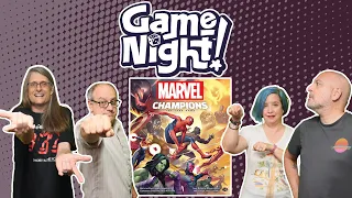 Marvel Champions: The Card Game - GameNight! Se10 Ep11 - How to Play and Playthrough