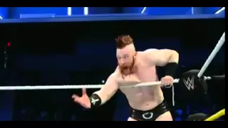 Roman reigns & Dean ambrose vs sheamus & seth rollins-Wwe smackdown 17/9/2015