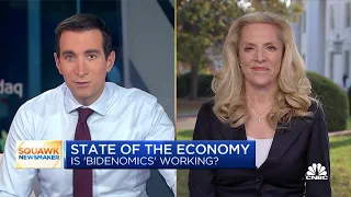 NEC Director Lael Brainard: Both the policies and economic record of President Biden are very strong