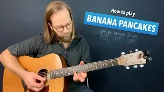 🎸 Banana Pancakes • Jack Johnson guitar lesson w/ chords & intro tab