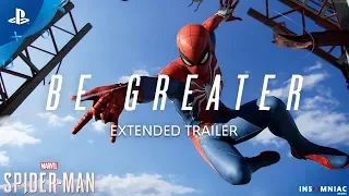 Marvel’s Spider-Man – Be Greater Extended Trailer | PS4