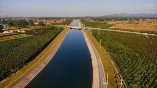 South-North Water Transfer Project, Fangcheng County 🇨🇳  (2018-09) {aerial}