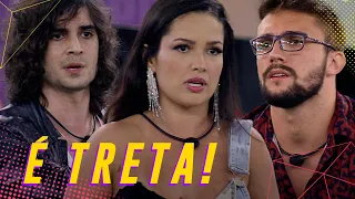 JULIETTE E FIUK BATEM-BOCA COM ARTHUR NO JOGO DA DISCÓRDIA! 😱 | BIG BROTHER BRASIL 21