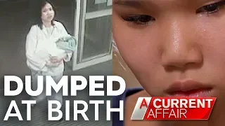 Heartbreaking moment mother abandons baby | A Current Affair