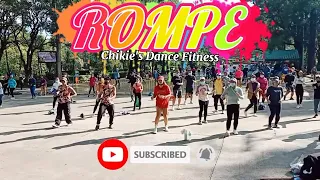 ROMPE - Daddy Yankee | Dance Fitness | Zumba 2021 | Chikie's Fitness Group