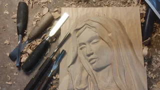 Wood carving tutorial for beginners. Carving with simple tools. Simple wood carving ideas،woodenarts