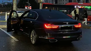 АГРЕССИВНАЯ ЕЗДА на BMW 7 в 18 ЛЕТ