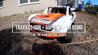 Traxxas Unlimited Desert Racer holeshots in SLOWMO teaser