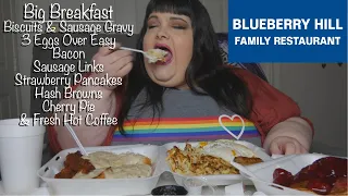 Blueberry Hill Family Restaurant * Big Breakfast * Mukbang