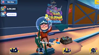 SUBWAY SURFERS GAMEPLAY PC HD 2024 - UNDERWATER - FESTIVE JAKE NEO SEOUL BOARD