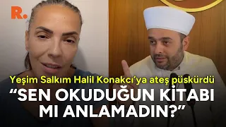 Mustafa Sandal'ın ardından Yeşim Salkım da Halil Konakcı'ya ateş püskürdü! "Aklını başına topla"