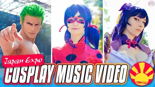 Japan Expo Paris 2022 - Cosplay Music Video - ft Miraculous Ladybug, Genshin Impact, One Piece, etc