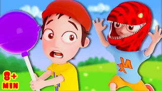 Dino Dino Give My Lollipop + More | Kids Songs and Nursery Rhymes