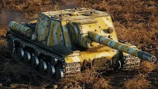 ОДИН ВЫСТРЕЛ-ОДИН ТРУП ИСУ-152 11 KILLS МАСКИРОВКА РЕШАЕТ - WORLD OF TANKS