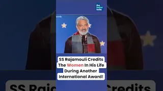 Listen To The Inspiring Speech Of SS Rajamouli At International Award Show