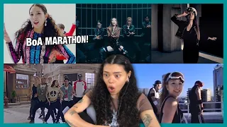 FIRST TIME REACTING TO BoA! Better/ONE SHOT TWO SHOT/The Shadow/Only One/Atlantis Princess REACTION
