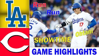 LA Dodgers Vs. Cincinnati Reds  May 18, 2024 Game Highlights | MLB Season 2024