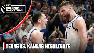 Texas Longhorns vs. Kansas Jayhawks | Full Game Highlights | ESPN College Basketball