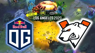 EPIC WINNERS BRACKET FINAL! OG vs VP - ESL One Los Angeles 2020 DOTA 2