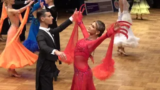 2022 WDSF GrandSlam Standard Stuttgart | Round of 48 WALTZ