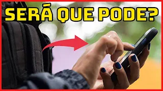 POLICIAL PODE PEGAR MEU CELULAR E VER MEU IMEI?