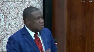 Hon. Alva Baptiste Debates the Health and Citizen Security Levy