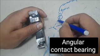 Angular contact bearing #spindle #ballscrew