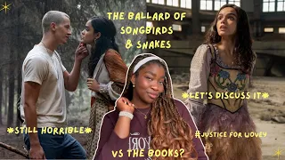 The Ballard of Songbirds and Snakes was INTERESTING, let's talk about it (book vs movie) *spoilers*