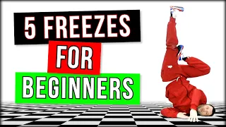 5 BEGINNER FREEZES - HOW TO BREAKDANCE - BY COACH SAMBO