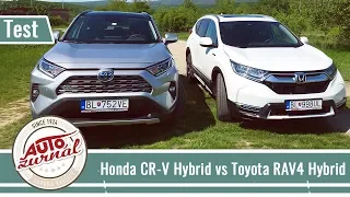 Honda CR-V Hybrid vs Toyota RAV4 Hybrid TEST 2019: Súboj japonských hybridov