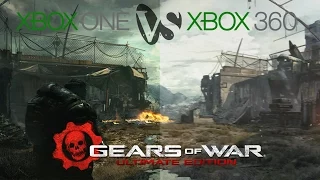 Gears of War Ultimate Edition Xbox One vs Xbox 360 Graphics Comparison BUP HD