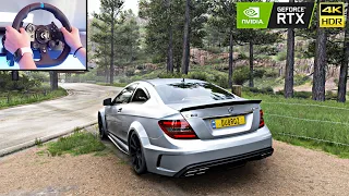 Mercedes-BENZ C63 AMG Coupe | Forza horizon 5 | Logitech g923 gameplay